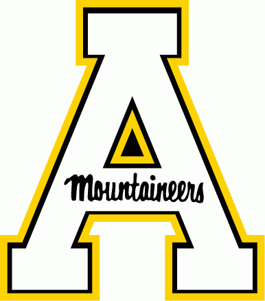 Appalachian State Mountaineers 1970-2003 Primary Logo decal sticker